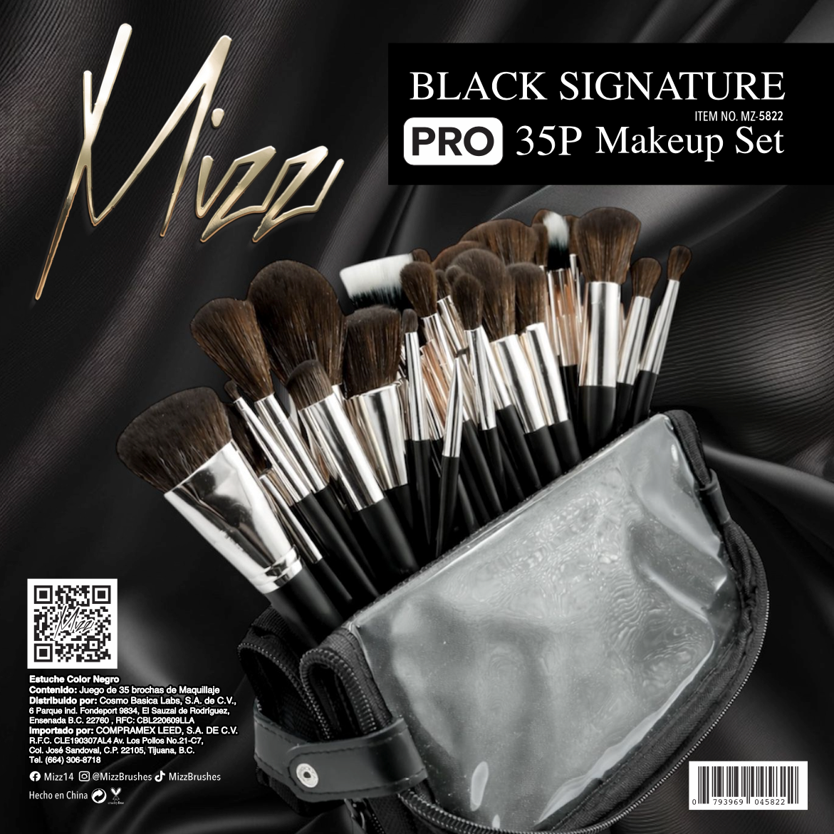 Black-Signature PRO 35P Makeup Set