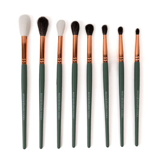 Set de 8 pinceles "Las difuminadoras"