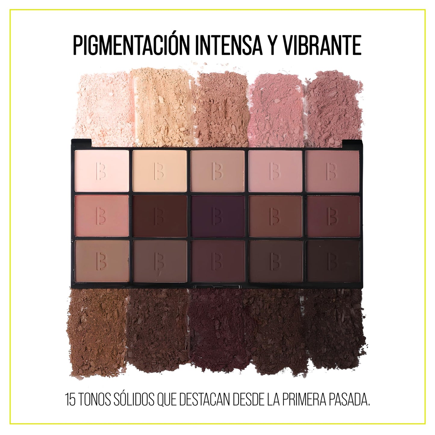 Paleta de Sombras Mate “Nude 2”