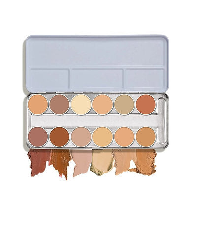 DermaColor Paleta Camuflaje 12 Tonos