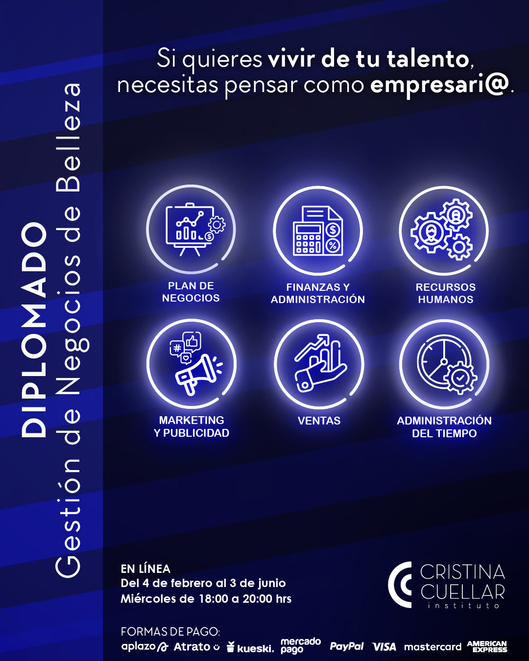 Diplomado de Gestión de Negocios de Belleza