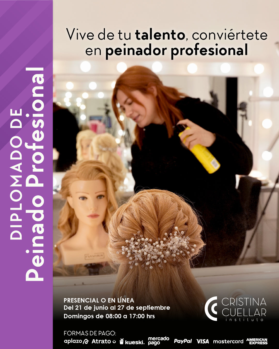 Diplomado de Peinado Profesional