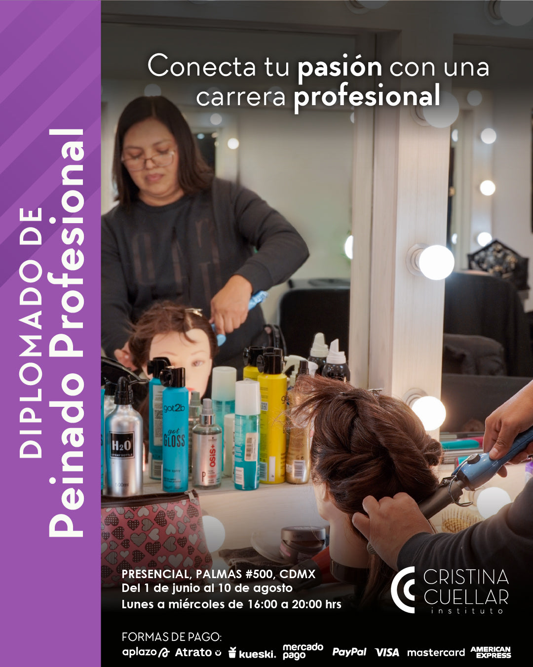 Diplomado de Peinado Profesional