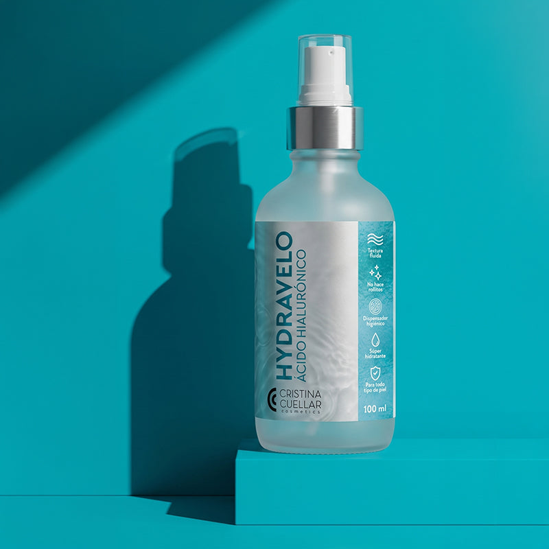 Hydravelo ácido hialurónico. Cristina Cuéllar Cosmetics