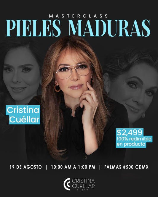 Masterclass Presencial con Cristina Cuéllar X Cristina Cuéllar Store 19/08/26