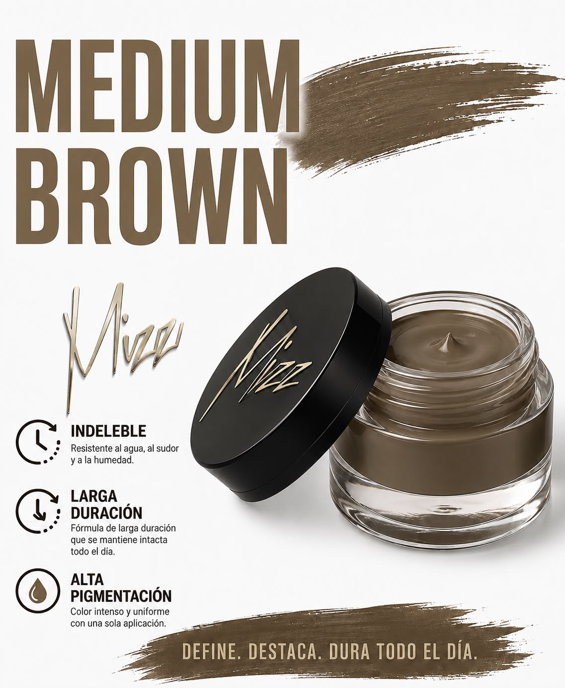 Gel Eyeliner Delineador en Gel Mizz
